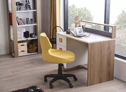Desk children's desk computer office table wood brown table